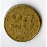Mince Brazílie  20 Centavos 1945 (wč.120)     