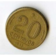 Mince Brazílie  20 Centavos 1953 (wč.129)       