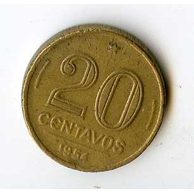 Mince Brazílie  20 Centavos 1954 (wč.131)       