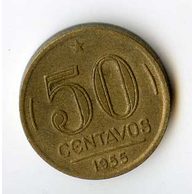 Mince Brazílie  50 Centavos 1955 (wč.162)           