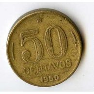 Mince Brazílie  50 Centavos 1950 (wč.155)         