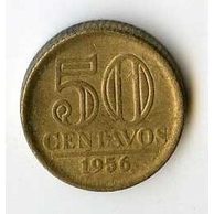 Mince Brazílie  50 Centavos 1956 (wč.169)             