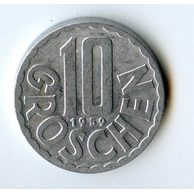 10 Groschen r.1959 (wč.329)