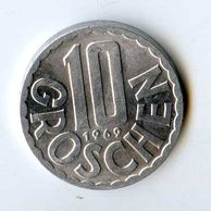 10 Groschen r.1969 (wč.347)    