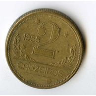 Mince Brazílie  2 Cruzeiros 1955 (wč.209)       