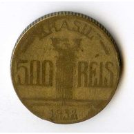Mince Brazílie  500 Reis 1938 (wč.172)       