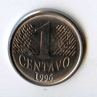 Mince Brazílie  1 Centavo 1996 (wč.60B)        