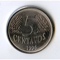 Mince Brazílie  5 Centavos 1995 (wč.86)   