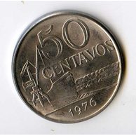 Mince Brazílie  50 Centavos 1976 (wč.170E)                