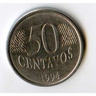 Mince Brazílie  50 Centavos 1994 (wč.170P)              