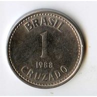 Mince Brazílie  1 Cruzado 1988 (wč.194A)      