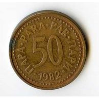 Mince Jugoslávie  50 Para 1982 (wč.681)        