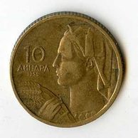 Mince Jugoslávie  10 Dinara 1955 (wč.700)    