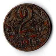 2 Heller 1918 (wč.322)