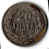 20 Filler 1894 K.B. (wč.452)