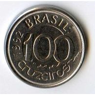 Mince Brazílie  100 Cruzeiros 1992 (wč.390)      