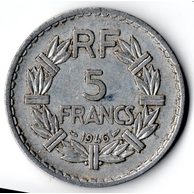 5 Francs r.1946 (wč.452)