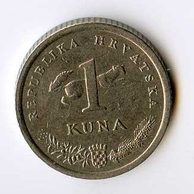Mince Chorvatsko  1 Kuna 1999 (wč.515)   