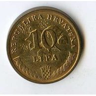 Mince Chorvatsko  10 Lipa 1993 (wč.160)   