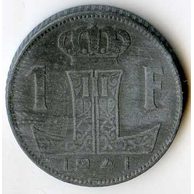 Mince Belgie 1 Franc 1941  (wč.100)            