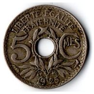5 Centimes r.1925 (wč.116)