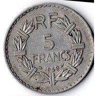 5 Francs r.1949 (wč.459)