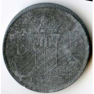 Mince Belgie 1 Franc 1945  (wč.108)                   