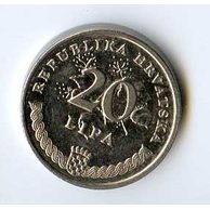 Mince Chorvatsko  20 Lipa 2001 (wč.213)    