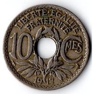10 Centimes r.1917 (wč.160)