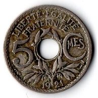 5 Centimes r.1921 (wč.108)
