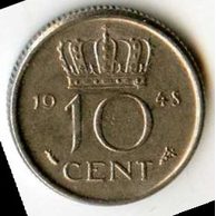 Mince Nizozemí 10 Cent 1948 (wč.81)   