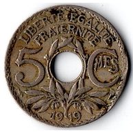 5 Centimes r.1919 (wč.105)