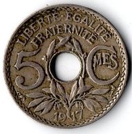 5 Centimes r.1917 (wč.100)