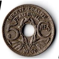 5 Centimes r.1930 (wč.127)