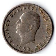 Mince Řecko  2 Drachma 1959 (wč.468)            