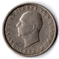 Mince Řecko  2 Drachma 1962 (wč.476)         