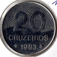 Mince Brazílie  20 Cruzeiros 1983 (wč.330)           