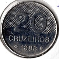 Mince Brazílie  20 Cruzeiros 1983 (wč.331)            