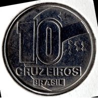 Mince Brazílie  10 Cruzeiros 1990 (wč.310A)           