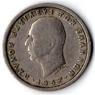 Mince Řecko  2 Drachma 1957 (wč.464)              