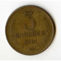 Rusko 3 Kopějky r.1961 (wč.320)           