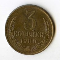 Rusko 3 Kopějky r.1980 (wč.362)          