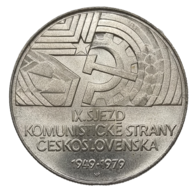50 Kčs 30. výročí IX. sjezdu KSČ (1979)  (Wč.151)
