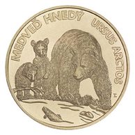 Slov. mince 5 EUR  Medvěd hnědý standard (NBS 2023)