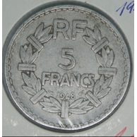 5 Francs r.1948  Al  (wč.456) 