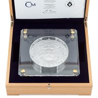 Stříbrná pětikilogramová investiční mince Český lev s hologramem  proof (ČM 2022) číslo 7