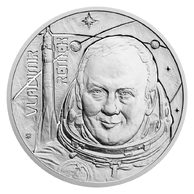Stříbrná mince Mléčná dráha -  První Čechoslovák ve vesmíru  proof (ČM 2023)   