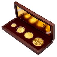 Sada zlatých dukátů sv. Václava se zlatým certifikátem 2025 - ak. mal. Vladimír Pavlica proof (ČM 2025)