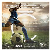 Sada oběžných mincí  MS ve Fotbale provedení standard (ČNB 2026)  