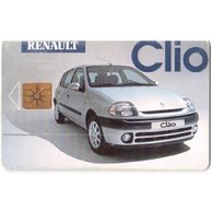 TK110 - Telefonní karta ČR Telecom - Renault Clio (04/02.98/50 150Kč)